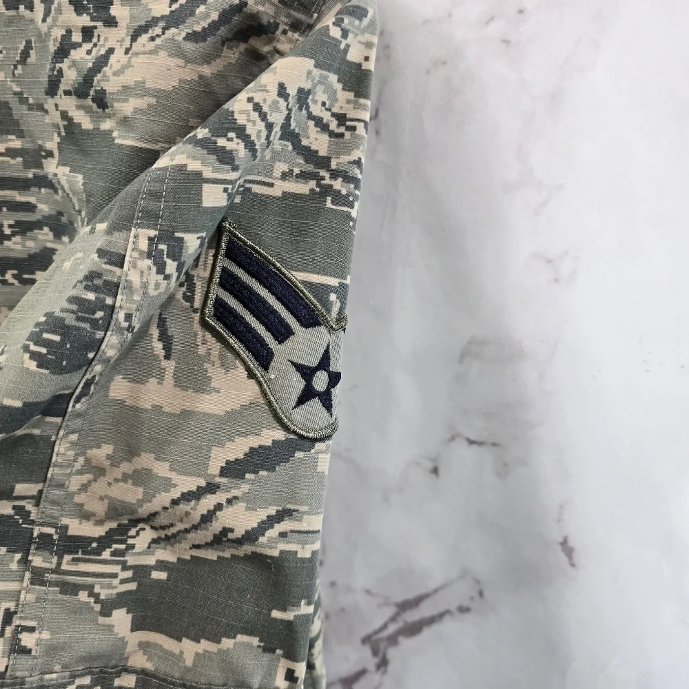 Military Jacket 36L Small Medium Digital Camo Desert Top Shirt Air Force Assault